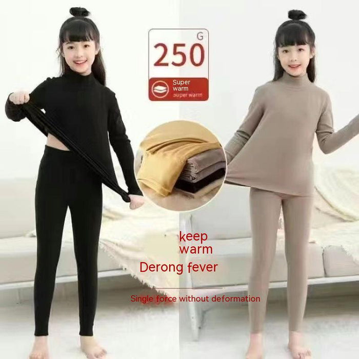 Children's Thermal Underwear Set Dralon Heating