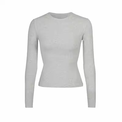 Tight Bottoming Shirt Upper Clothes Long Sleeves T-shirt