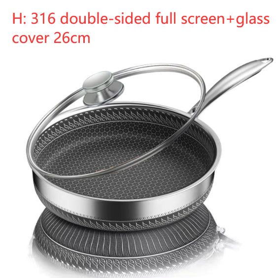 Honeycomb Steak Pan Smoke-free Pan