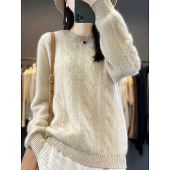 Pullover Cashmere Knitted Underwear Top