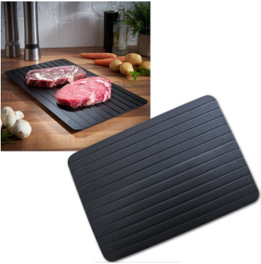 Fast Defrosting Tray Thaw  Kitchen Quick Aluminum Thaw Plate