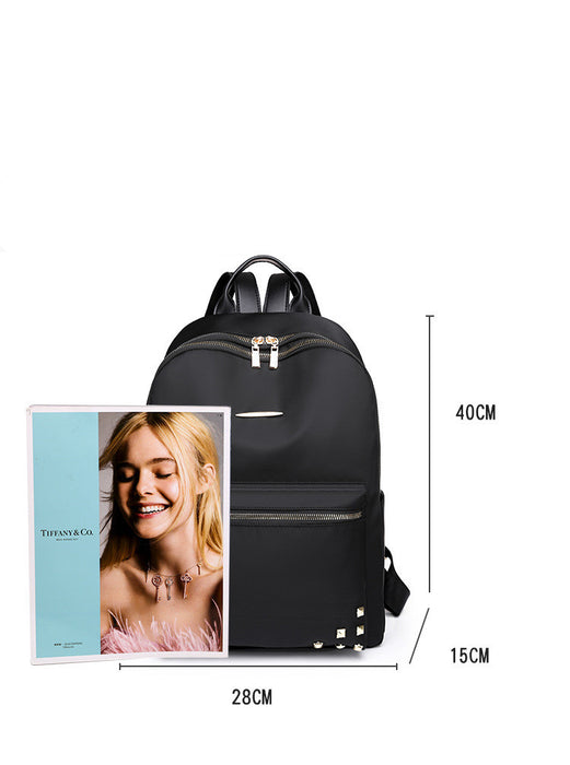 Simple And Large Capacity Schoolbag Fashion Leisure Travel Bag