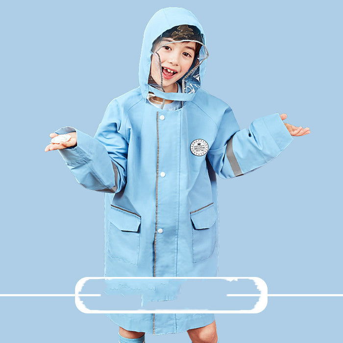 Eco-friendly And Tasteless Parent-child Raincoat