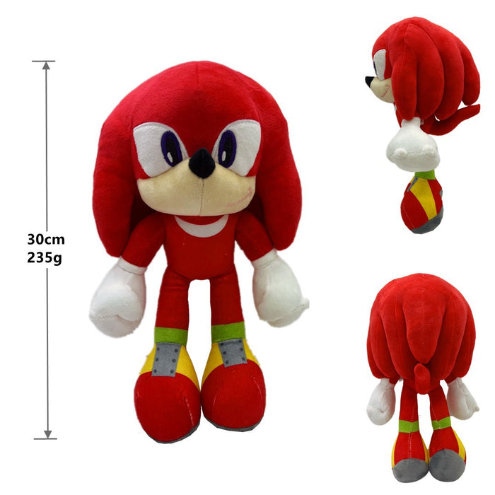 Genuine Authorized Super Sonic Plush Toy Q Version Ultrasonic Mouse Sonic Backpack Hedgehog Shatter Doll