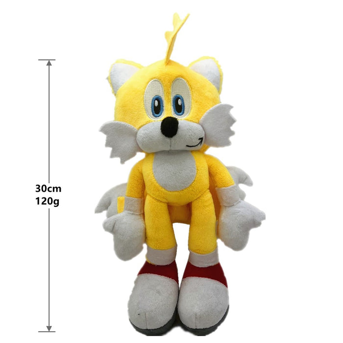 Genuine Authorized Super Sonic Plush Toy Q Version Ultrasonic Mouse Sonic Backpack Hedgehog Shatter Doll