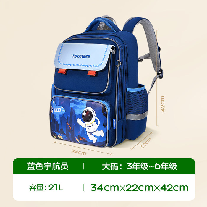 KK Tree Schoolbags For Primary School Students In Grades 1, 2, 3 To 6, Girls In Grades 1, 2, 3 To 6 To Reduce The Burden And Protect The Spine 6-12 Years Old Boys And Children With Large Capacity