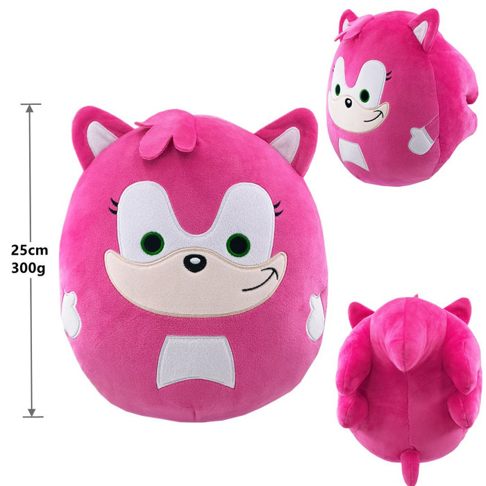 Genuine Authorized Super Sonic Plush Toy Q Version Ultrasonic Mouse Sonic Backpack Hedgehog Shatter Doll