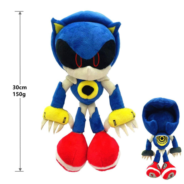 Genuine Authorized Super Sonic Plush Toy Q Version Ultrasonic Mouse Sonic Backpack Hedgehog Shatter Doll