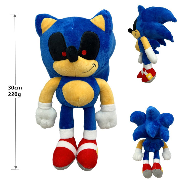 Genuine Authorized Super Sonic Plush Toy Q Version Ultrasonic Mouse Sonic Backpack Hedgehog Shatter Doll