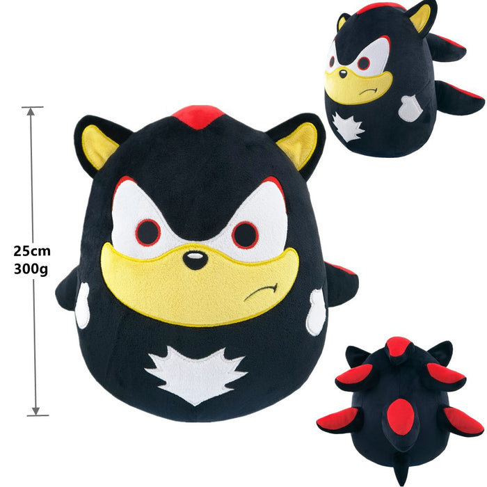 Genuine Authorized Super Sonic Plush Toy Q Version Ultrasonic Mouse Sonic Backpack Hedgehog Shatter Doll