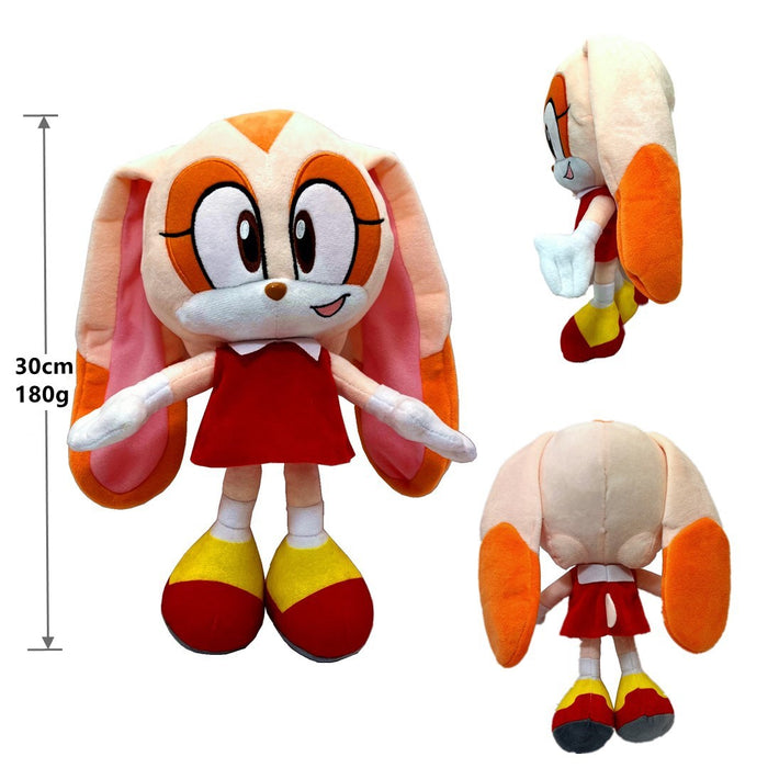 Genuine Authorized Super Sonic Plush Toy Q Version Ultrasonic Mouse Sonic Backpack Hedgehog Shatter Doll