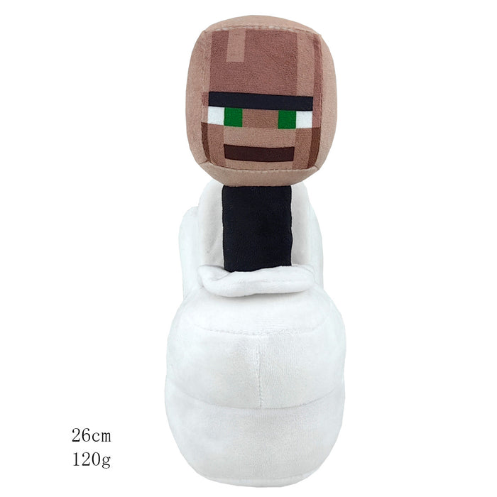 Cross-border New Skibidi Toilet Plush Toilet Monitor Plush Toy Doll