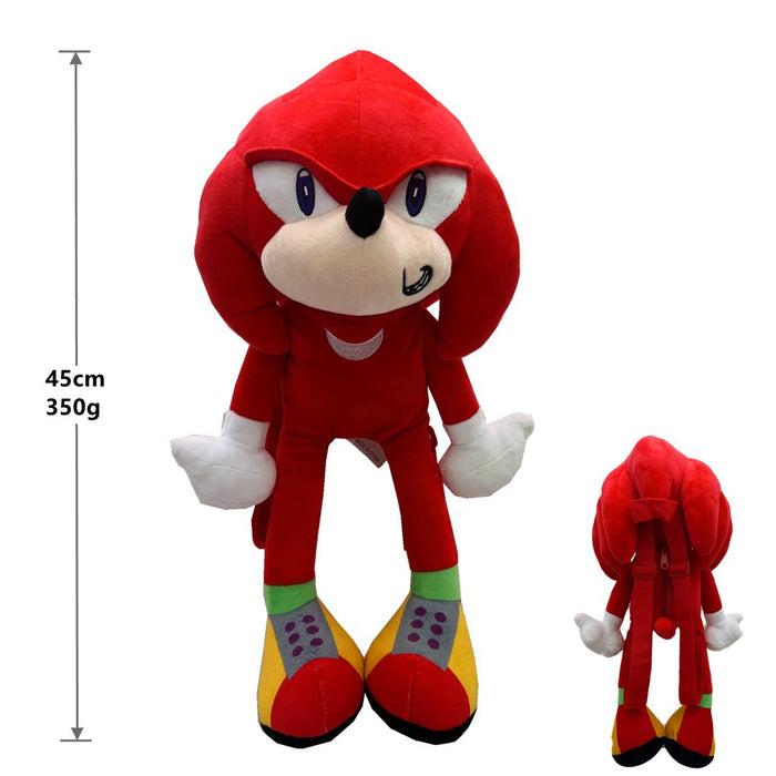 Genuine Authorized Super Sonic Plush Toy Q Version Ultrasonic Mouse Sonic Backpack Hedgehog Shatter Doll