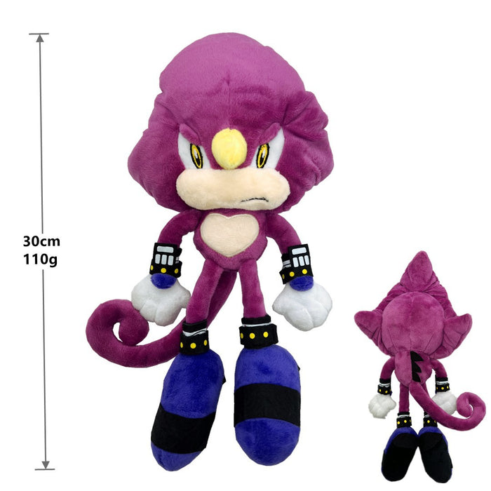 Genuine Authorized Super Sonic Plush Toy Q Version Ultrasonic Mouse Sonic Backpack Hedgehog Shatter Doll