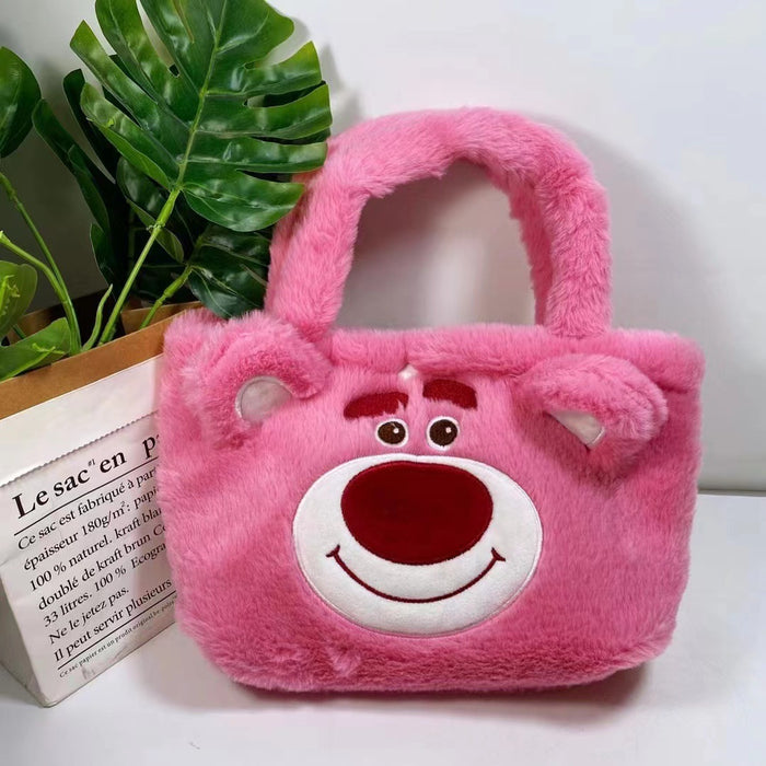 Plush Toy Manufacturers Wholesale New Doll Kulomi Handbag Japanese Candy Bag Doll Grab Machine Bag