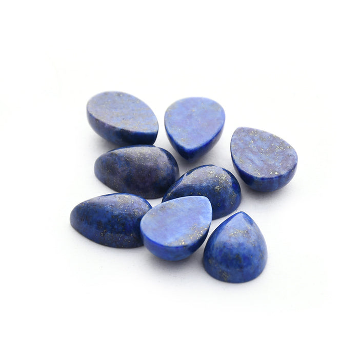 Natural Lapis Lapis Ringed Face Fan Gem Afghan Lapis Lapis Lapis Skirt Pendant Necklace Naked Stone Factory Wholesale