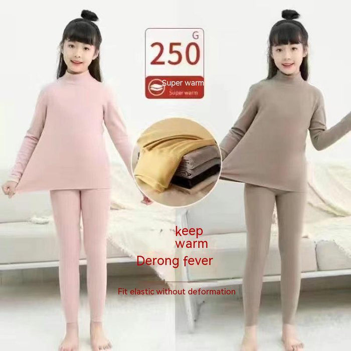 Children's Thermal Underwear Set Dralon Heating