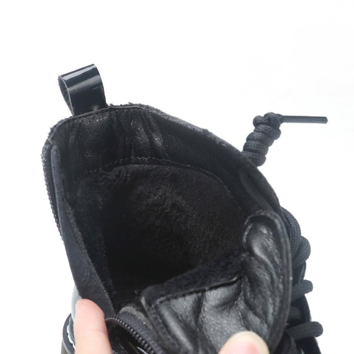 Martin Boots, Big Children's Leather Boots, Low Boots