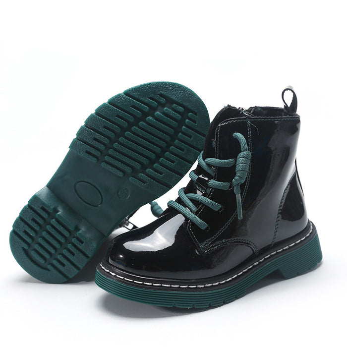 Martin Boots, Big Children's Leather Boots, Low Boots