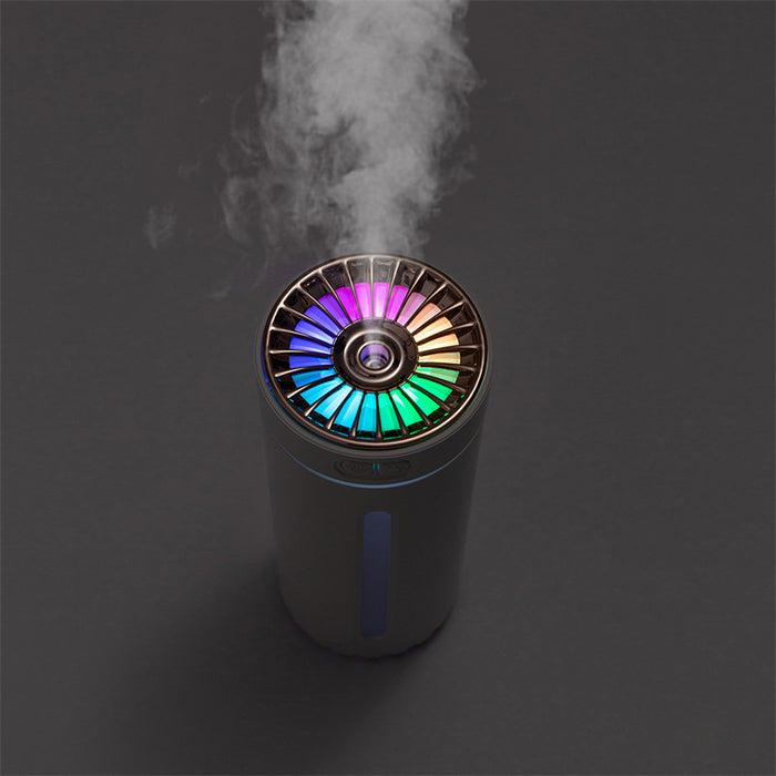 Wireless Air Humidifier Colorful Lights Mute Ultrasonic USB Fogger Diffuser Purifier 800mAh Rechargeabl Cool Mist Maker For Car