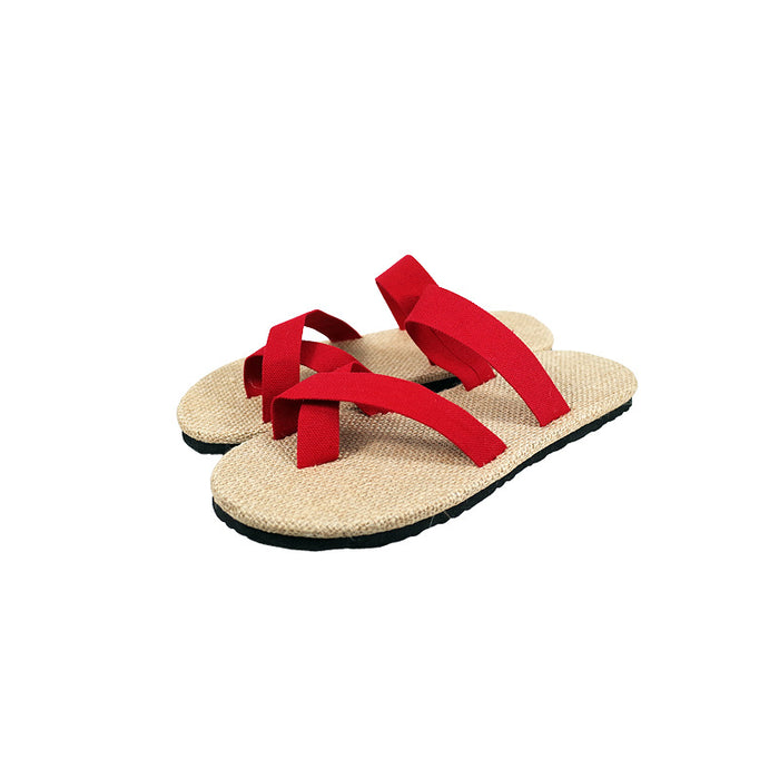 Chinese Style Linen Slippers Men