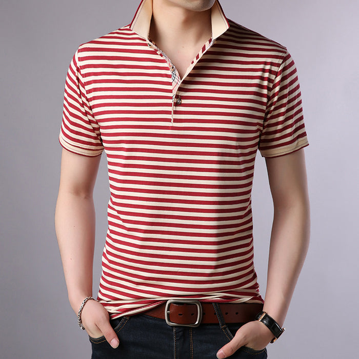 Men's short sleeve polo shirt