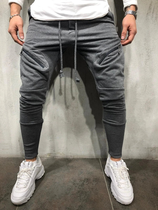 Herren Sport-Freizeithose mit Reißverschluss