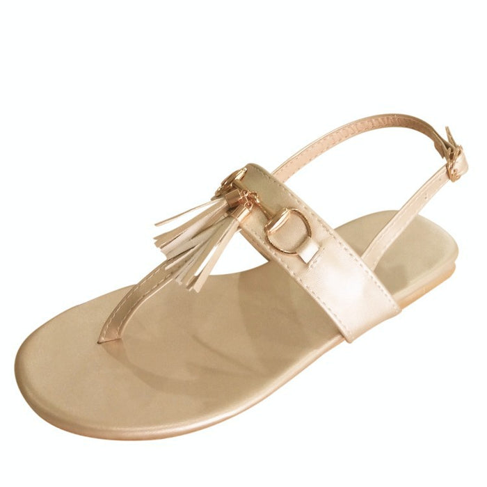 Flip-toe lightweight beach sandals women