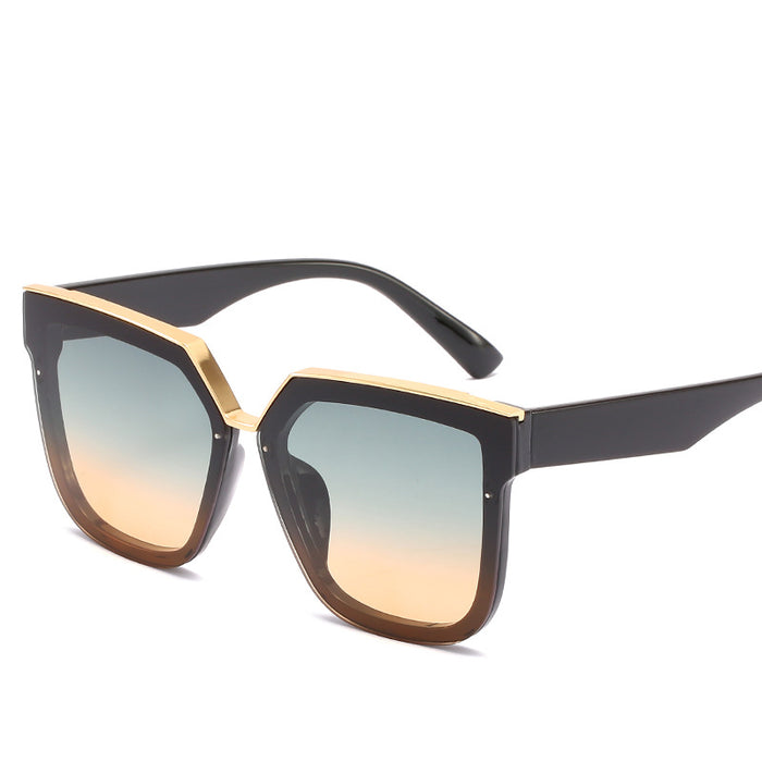 Fashion metal accessories sunglasses all-match glasses