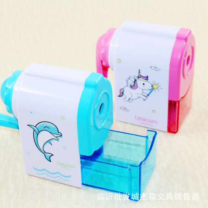 Hand-operated Automatic Pencil Sharpener Steel Hob Pencil Sharpener Cute Pencil Sharpener Cartoon 678