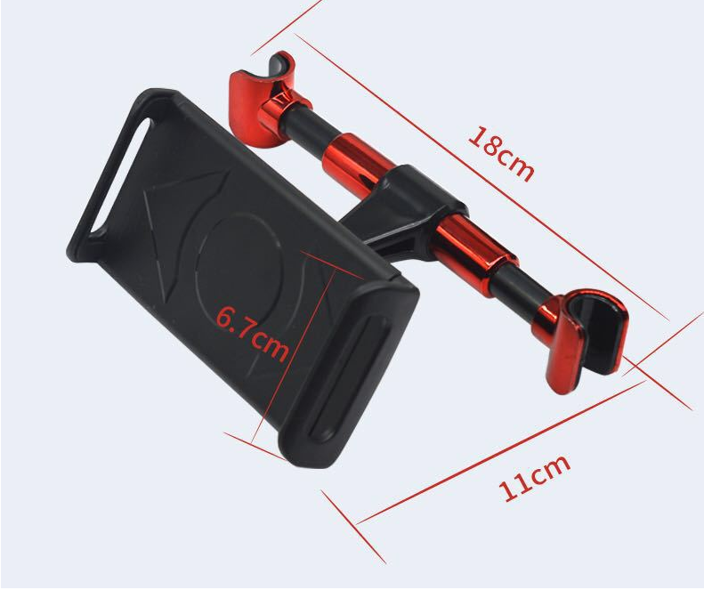 Compatible with Apple, Car Rear Pillow Phone Holder Tablet Car Stand Seat Rear Headrest Mounting Bracket For IPad Mini Tablet