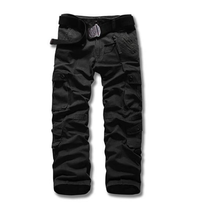 Cotton Long Men Pants Tactical Multi-pocket Outdoor Pants