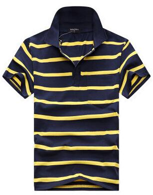 Gestreiftes Herren-Poloshirt