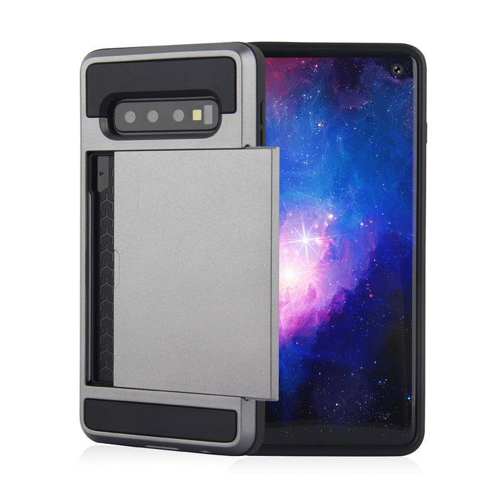 S10 Sliding Cover Card Mobile Phone Case