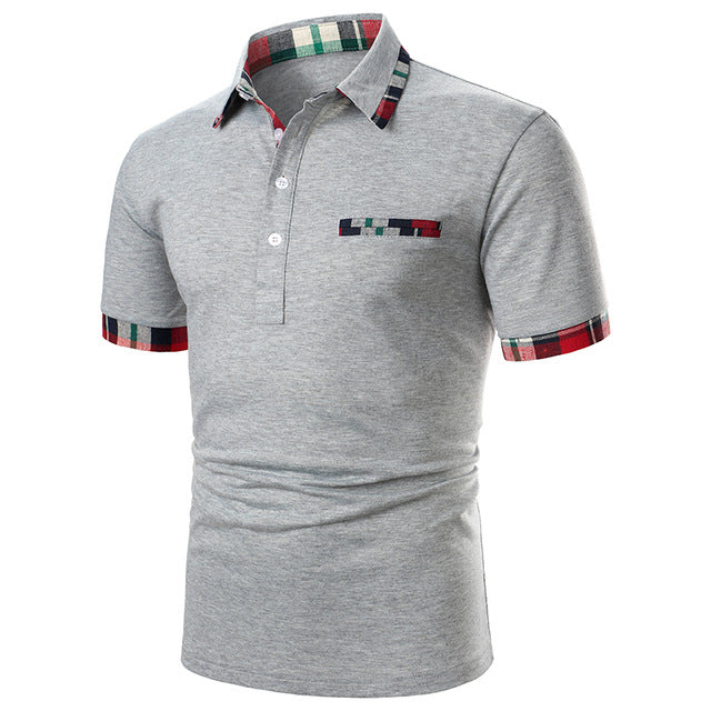 Herren-Poloshirt, kurzärmeliges Poloshirt