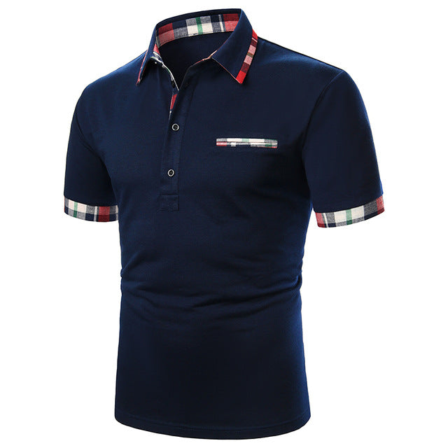 Herren-Poloshirt, kurzärmeliges Poloshirt