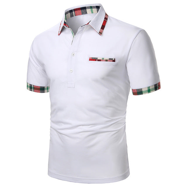 Herren-Poloshirt, kurzärmeliges Poloshirt