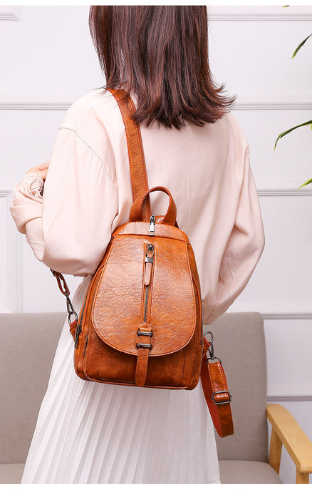 Casual Bag Fashion Small Backpack Trendy College Style Backpack Travel Bag Women