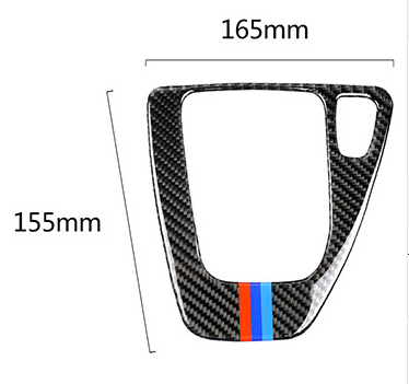 Suitable For E90  E92E93 Three Series Carbon Fiber Control Panel Car Interior Accessories Modification Accessories