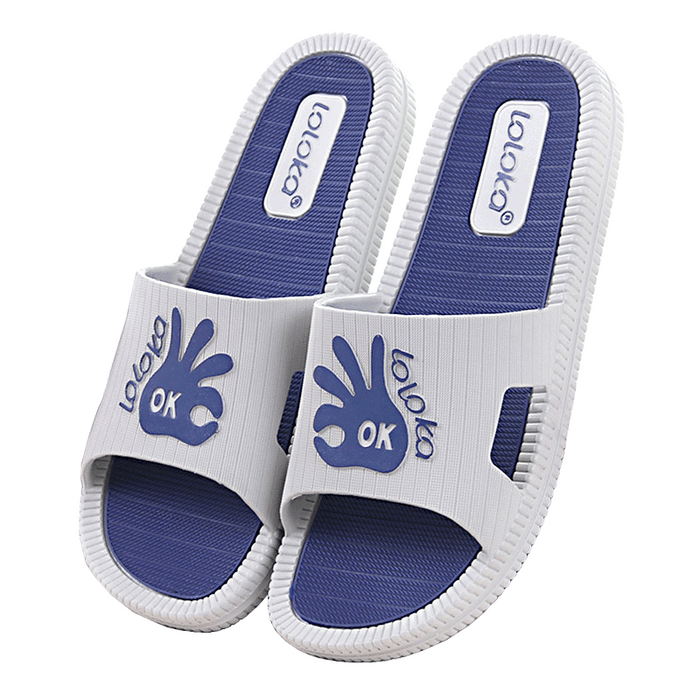 Lulujia Slippers Men And Women Summer Sandals And Slippers Thick-Soled Men's Non-Slip Home Couples Bathing Plastic Men's Sandals And Slippers