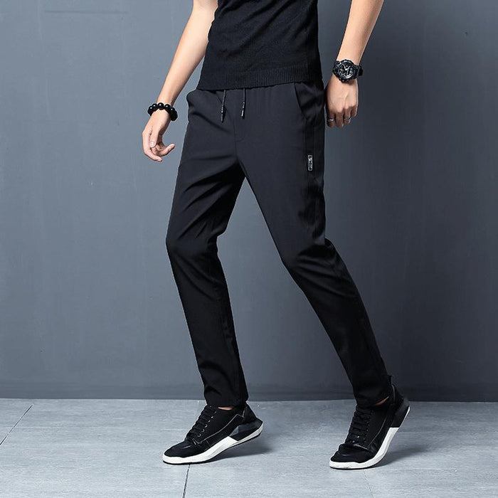 New Slim Pants Men's Thin Stretch Casual Pants