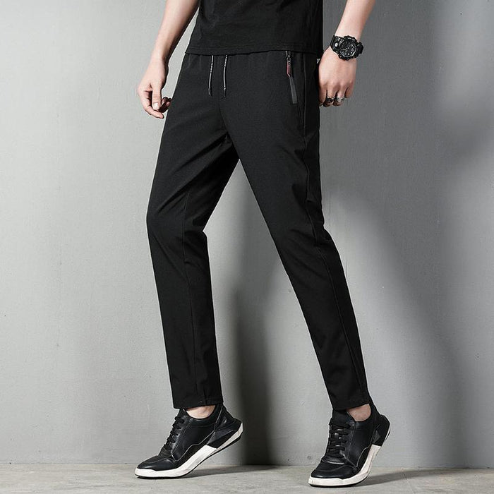 New Slim Pants Men's Thin Stretch Casual Pants