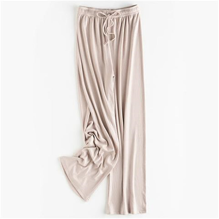 Knit Pants Were Thin And High-waisted Korean Pants Drape Feeling