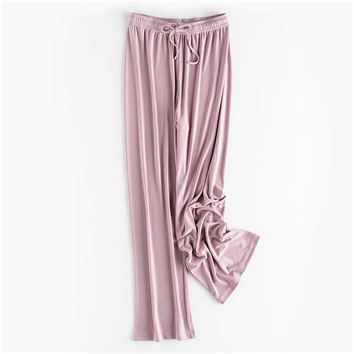 Knit Pants Were Thin And High-waisted Korean Pants Drape Feeling