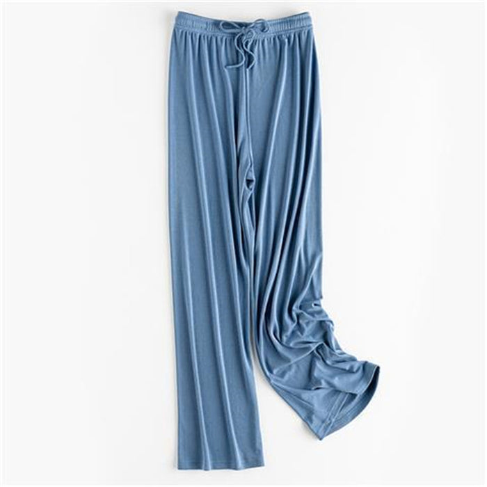 Knit Pants Were Thin And High-waisted Korean Pants Drape Feeling