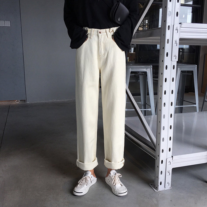 Jeans Wide-Leg Pants Straight-Leg Pants