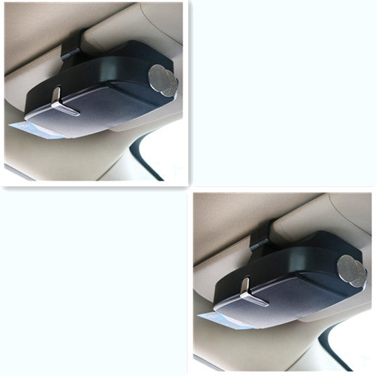 Car glasses case car sun visor bill glasses clip