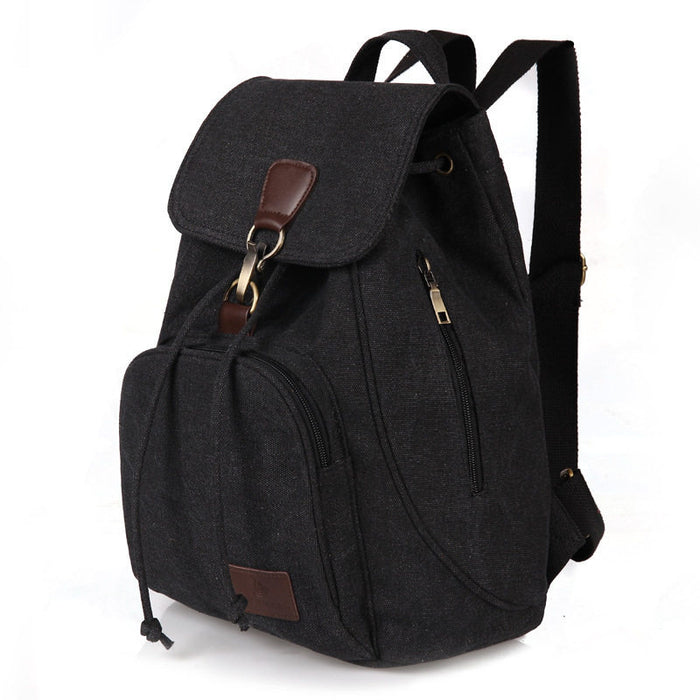 Women Backpack Vintage Canvas Bag Students School Bag