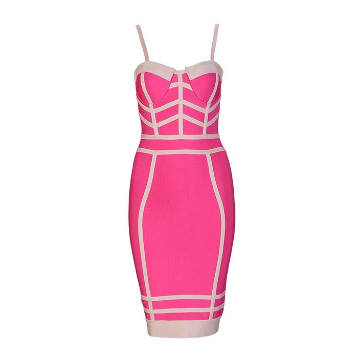 Women Bandage Dress Sexy Evening Party Summer Dresses