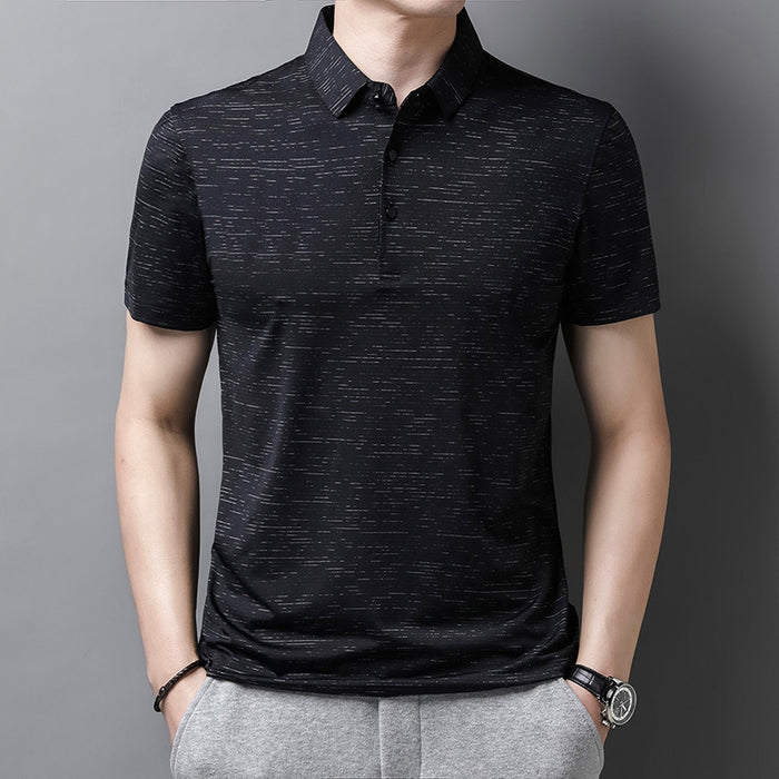 Summer New Short-Sleeved Polo Shirt Men